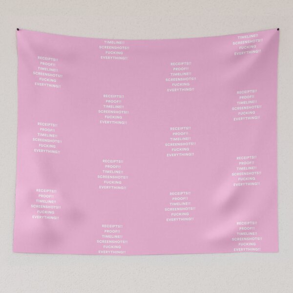 Item preview, "Receipts! Proof! Timeline! Screenshots!..." | Heather Gay | The Real Housewives of Salt Lake City designed and sold by guest-pillow.