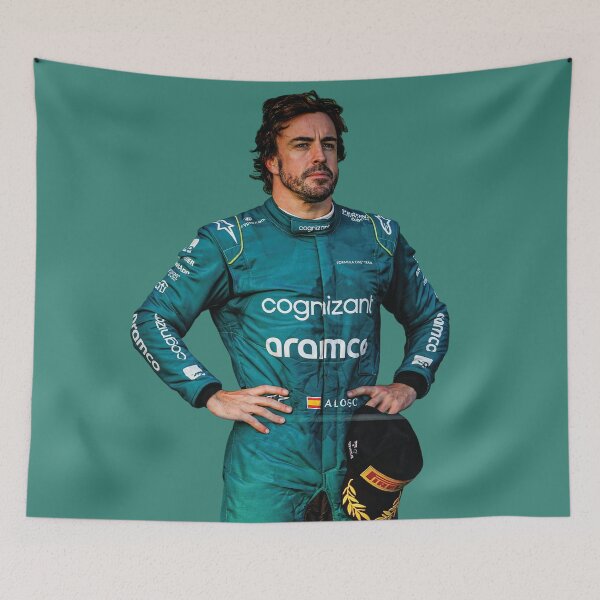 Item preview, Fernando F1 Driver Australian GP Podium Aston Martin F1 Team driver designed and sold by FormulaGTee1.