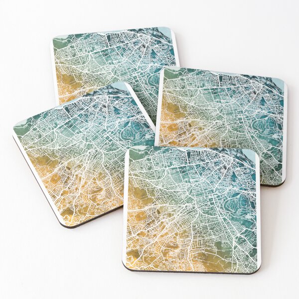 Item preview, Mapa de calles de Edimburgo designed and sold by ArtPrints.
