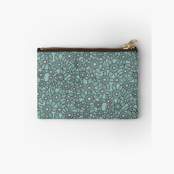 Item preview, NO AI ! Mint Color Dot Art Flowers  designed and sold by ManonElmendorp.