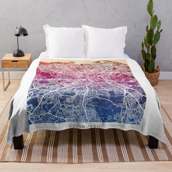 Item preview, Mapa de calles de Edimburgo designed and sold by ArtPrints.