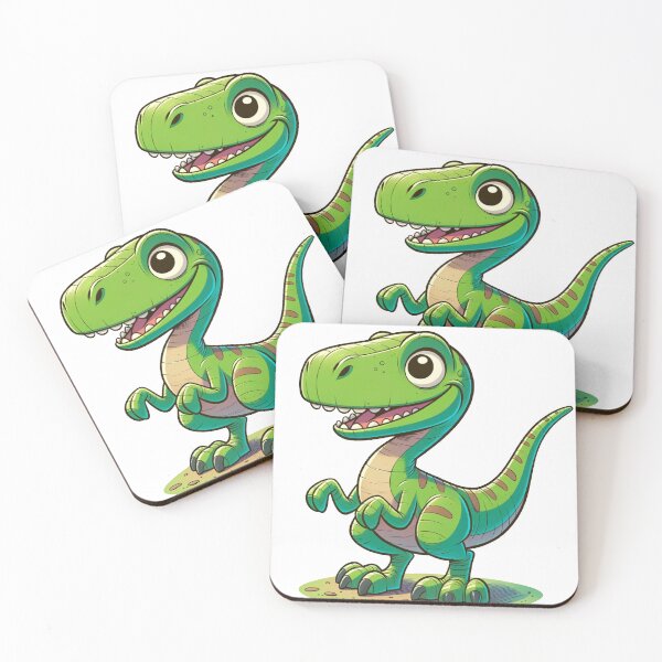 Item preview, Cartoon Velociraptor  designed and sold by anewdesignaday.