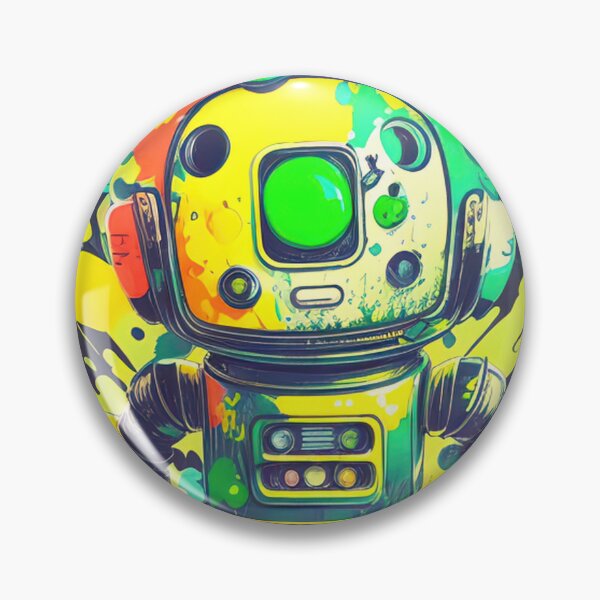 Artikelvorschau, Roboter-Graffiti, Roboter, Robotik, Roboter, Technologie, Kunst entworfen und verkauft von Cyber Kids.