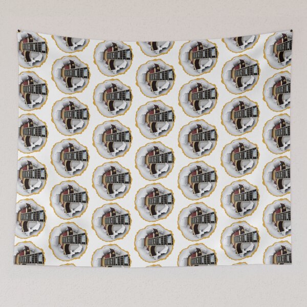 Item preview, Guitar Lover - Bursting Out of Paper designed and sold by Wilcox PhotoArt.