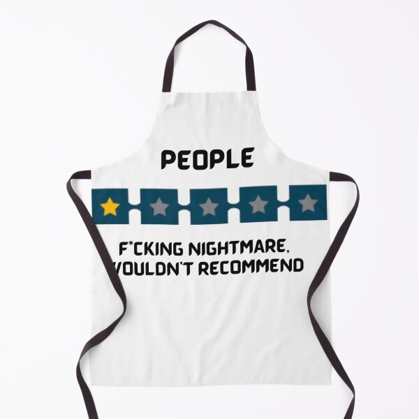 Item preview, People, One Star, Fucking Nightmare, Would Not Recommend designed and sold by MarElfArtelier.