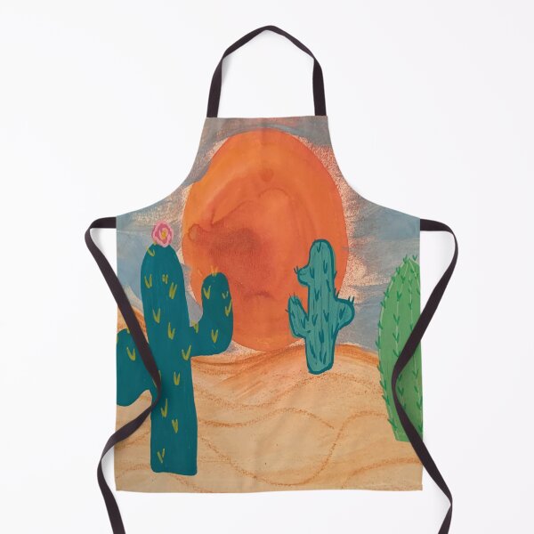 Item preview, Sunset Cactus painting designed and sold by bipolarvirgoart.