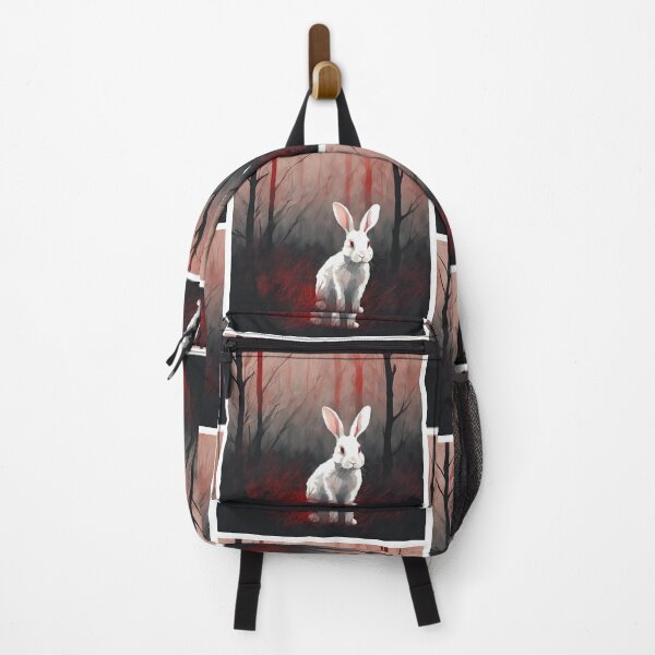 Item preview, Spooky White Rabbit designed and sold by LittleGoblinPrs.
