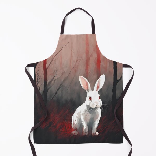 Item preview, Conejo blanco espeluznante designed and sold by LittleGoblinPrs.