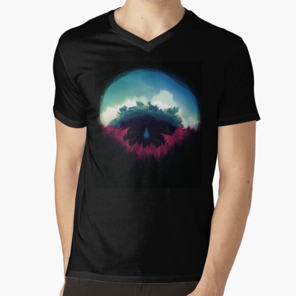 Children of Silentown One year anniversary The World V-Neck T-Shirt