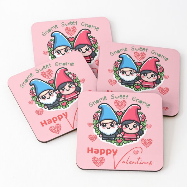 Item preview, Gnome Sweet Gnome - Happy Valentines designed and sold by Ruthrasankar.