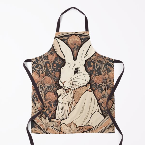 Item preview, Art Nouveau Rabbit 2 designed and sold by LittleGoblinPrs.