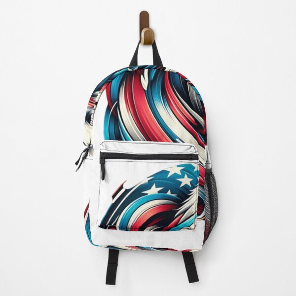 Item preview, American Eagle blended with American Flag Abstract Art designed and sold by Red, White & Blue Glory.