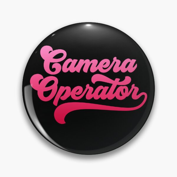 Item preview, Groovy Camera Operator - Hot Pink Gradient designed and sold by NermilioDesigns.