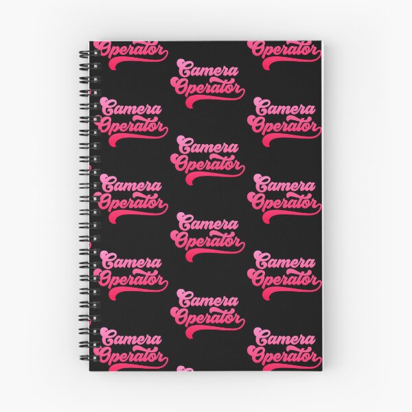 Item preview, Groovy Camera Operator - Hot Pink Gradient designed and sold by NermilioDesigns.