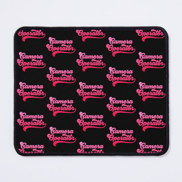 Item preview, Groovy Camera Operator - Hot Pink Gradient designed and sold by NermilioDesigns.