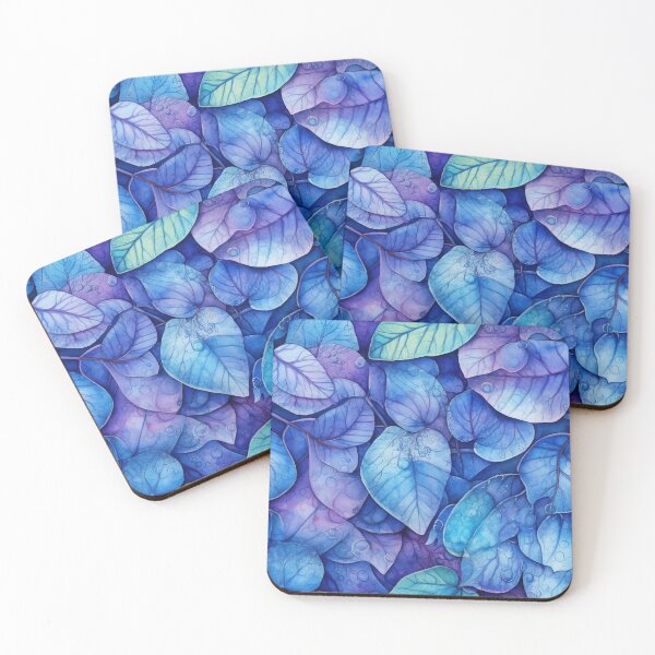 Item preview, Copy of Hydrangea Tile 20: Blue Skies and Pastel Puffs Dancing in Nature's Confetti Bowl designed and sold by TheBrainArt.