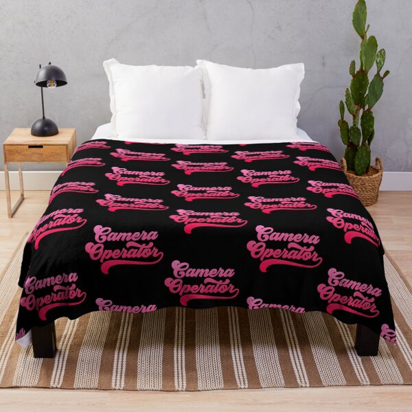 Item preview, Groovy Camera Operator - Hot Pink Gradient designed and sold by NermilioDesigns.