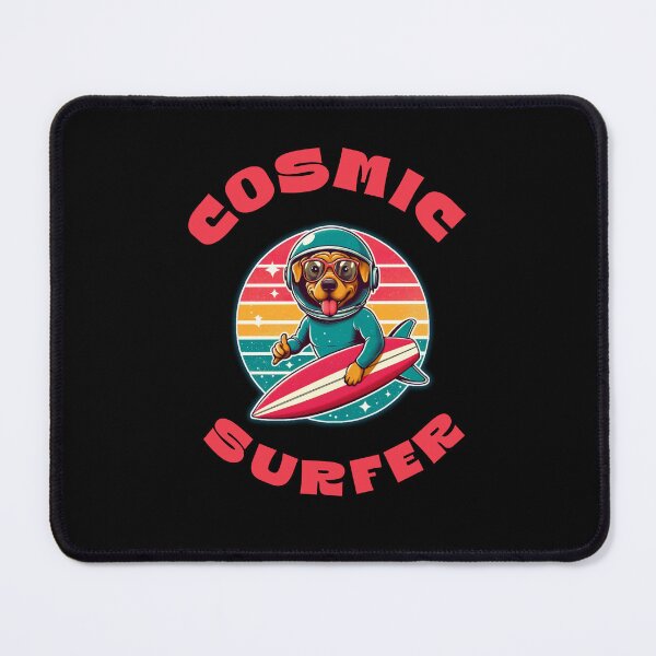 Item preview,  Space Surfer Dog Retro | Cosmic Surfer designed and sold by SnuggleSafari.