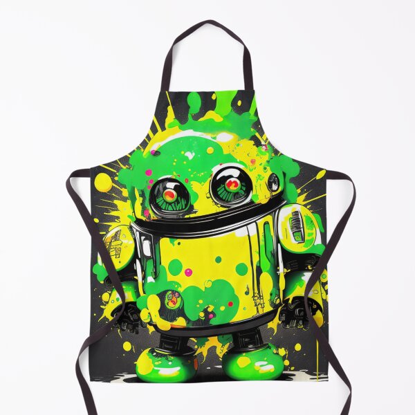 Artikelvorschau, Roboter-Graffiti, Roboter, Robotik, Roboter, Technologie, Kunst entworfen und verkauft von Cyber Kids.