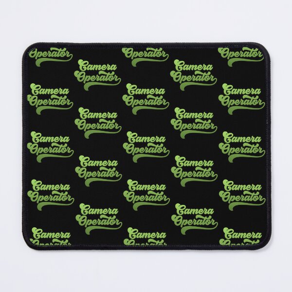 Item preview, Groovy Camera Operator - Lime Green Gradient designed and sold by NermilioDesigns.