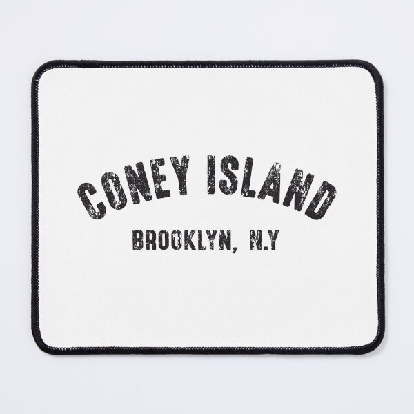Item preview, Vintage Coney Island Amusement park - Brooklyn, New York - black print designed and sold by retropetrol.