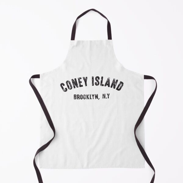 Item preview, Vintage Coney Island Amusement park - Brooklyn, New York - black print designed and sold by retropetrol.