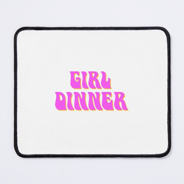 Item preview, Tiktok Viral Slogan - "Girl Dinner" designed and sold by Luna Pendleton.