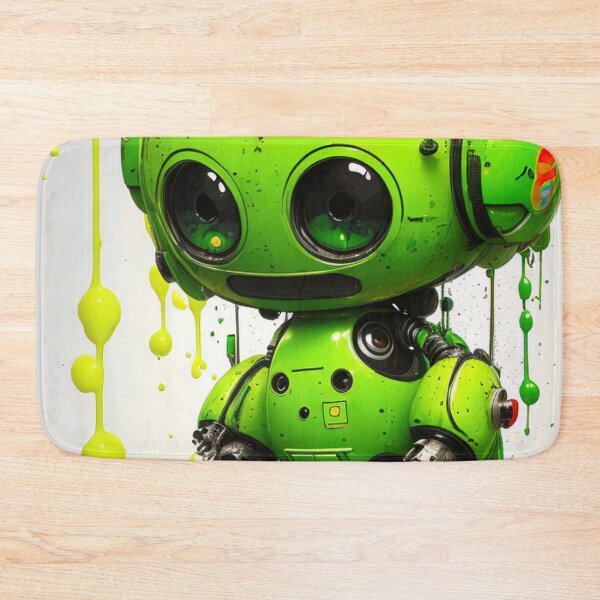 Item preview, Robot Graffitti, robot ,robotics ,robots ,technology ,art designed and sold by Cyber Kids.