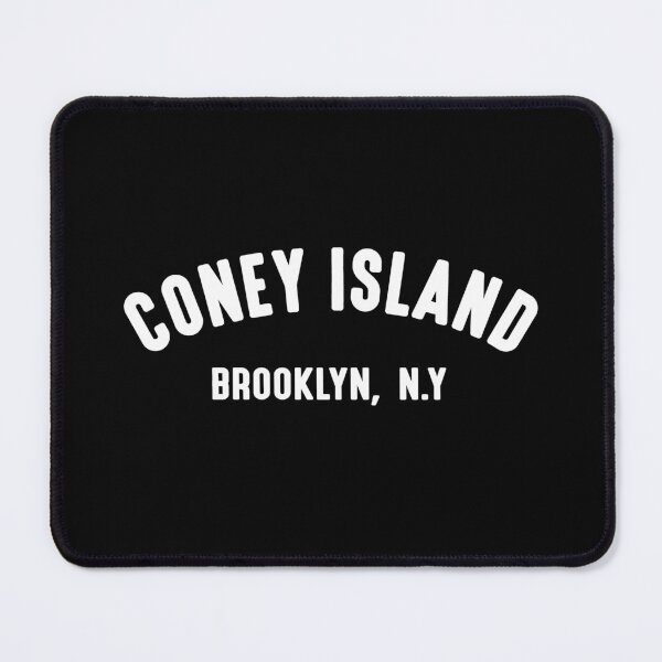 Item preview, Vintage Coney Island Amusement park - Brooklyn, New York - clean white print designed and sold by retropetrol.