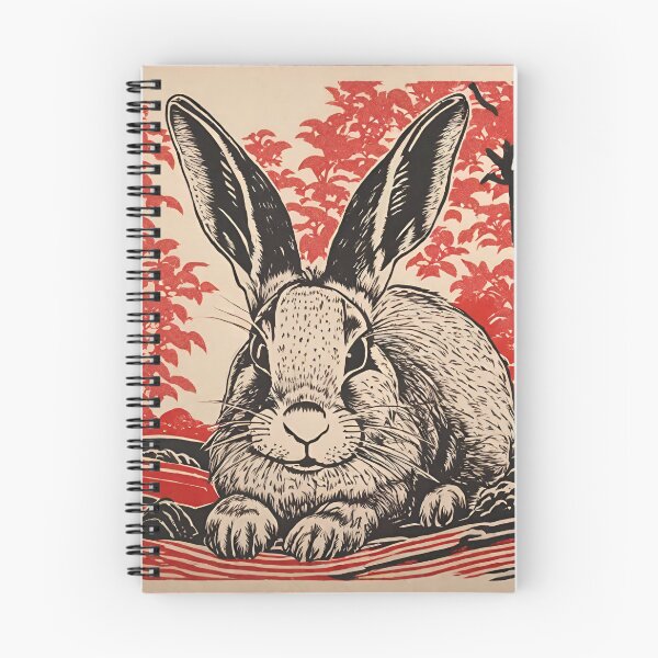 Item preview, Wood Block Rabbit designed and sold by LittleGoblinPrs.