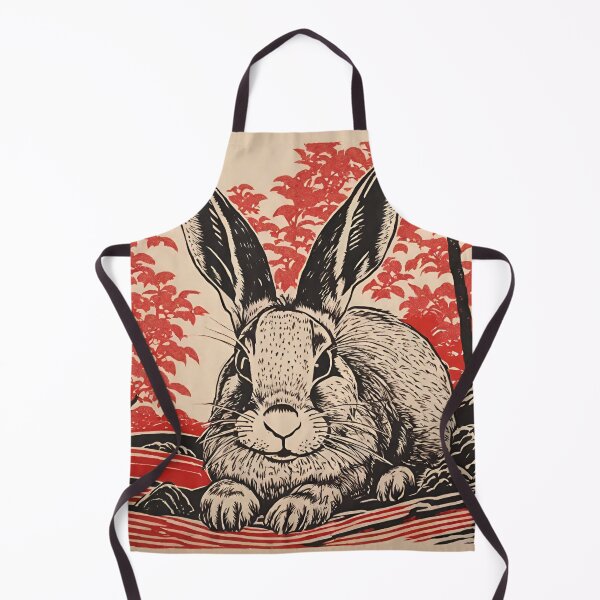 Item preview, Wood Block Rabbit designed and sold by LittleGoblinPrs.