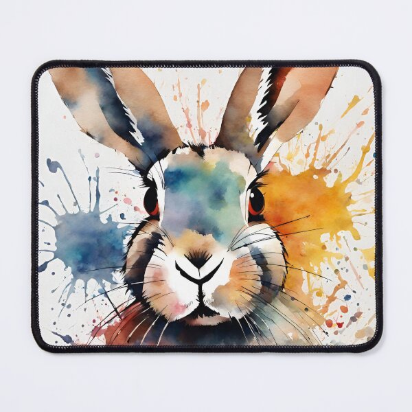 Item preview, Watercolor Rabbit designed and sold by LittleGoblinPrs.
