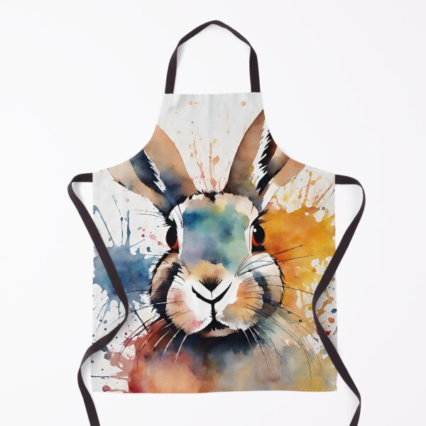 Item preview, Watercolor Rabbit designed and sold by LittleGoblinPrs.