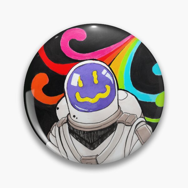 Item preview, Happy Spaceman Astronaut Rainbow Pride designed and sold by VeeJayWild.