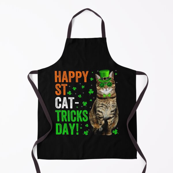 Item preview, Happy St Cat Tricks Day Shamrock Irish Saint Patrick's Day designed and sold by BalladOfZeus.