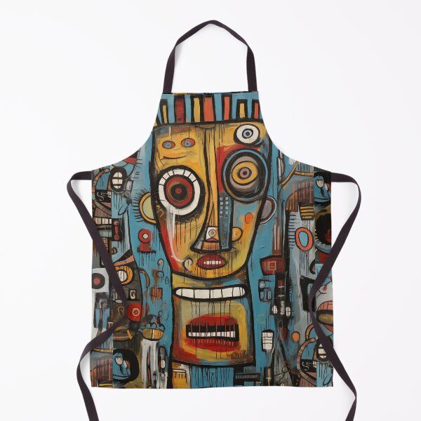 Item preview, Art Brut Primitive Face designed and sold by sheprint.