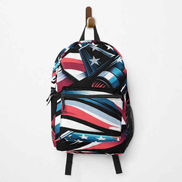 Item preview, A large, abstract design blending the US flag with an F35 fighter jet designed and sold by Red, White & Blue Glory.