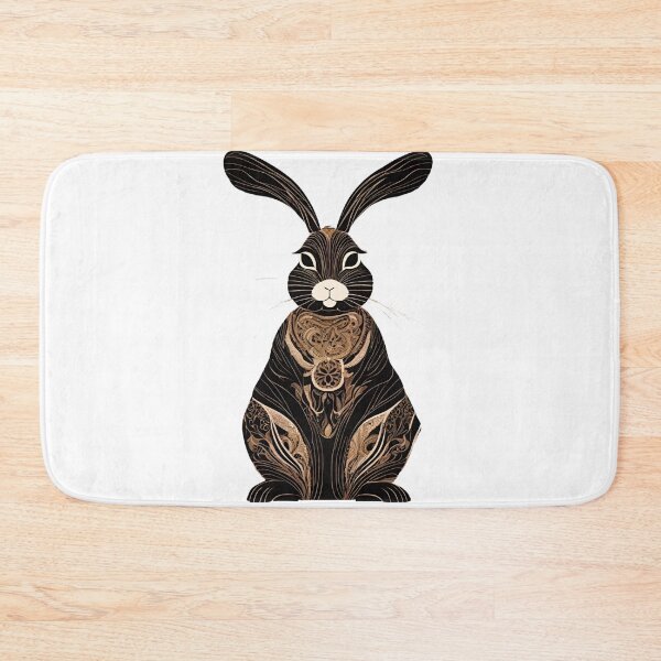 Item preview, Art Deco Rabbit 2 designed and sold by LittleGoblinPrs.