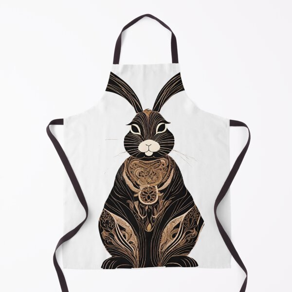 Item preview, Art Deco Rabbit 2 designed and sold by LittleGoblinPrs.