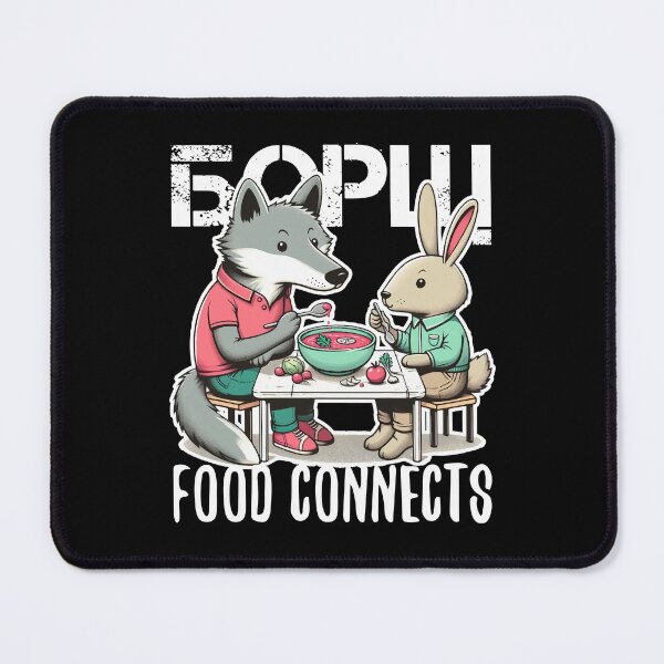 Item preview, Borscht wolf and hare gift designed and sold by Pineapple-Tree.