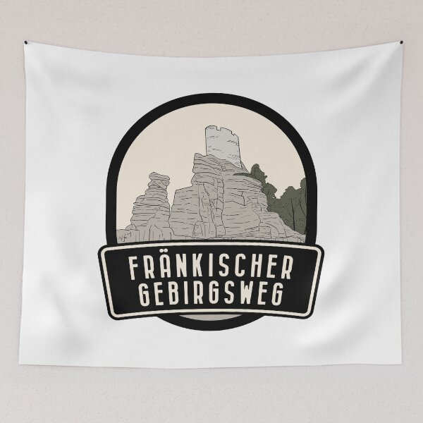 Item preview, Fränkischer Gebirgsweg designed and sold by Moritz Schwäble.