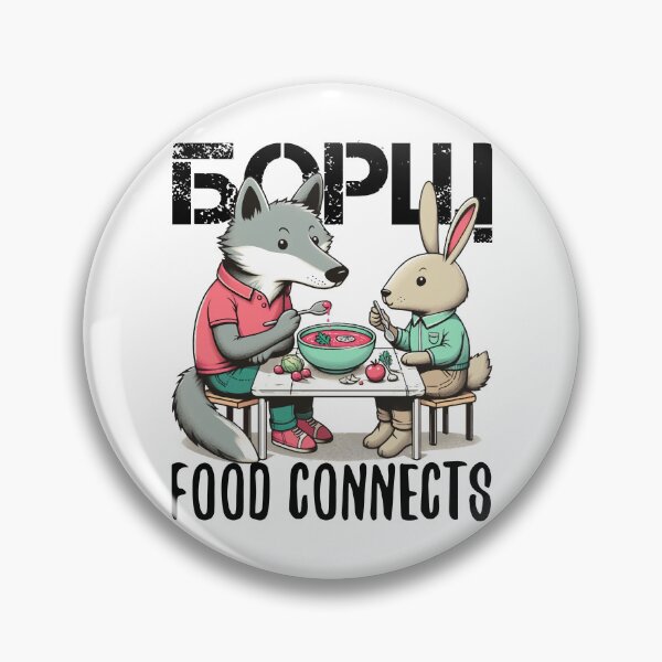 Item preview, Borscht wolf and hare gift designed and sold by Pineapple-Tree.