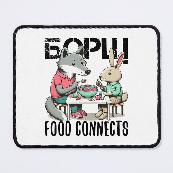 Item preview, Borscht wolf and hare gift designed and sold by Pineapple-Tree.