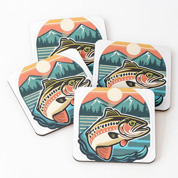 Item preview, Retro Trout designed and sold by Nightdrive88.