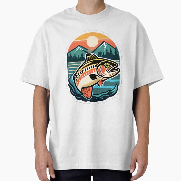 Item preview, Retro Trout designed and sold by Nightdrive88.