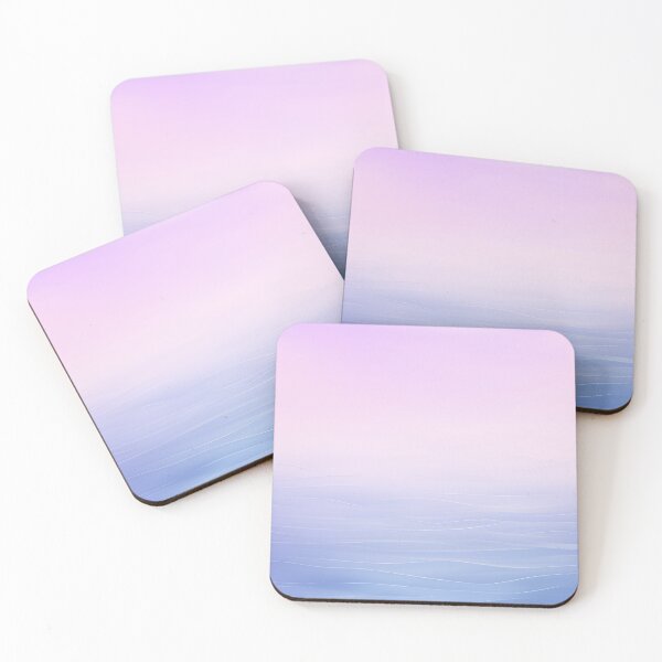 Item preview, Aesthetic pink pastel water ocean view designed and sold by PleasingVisuals.