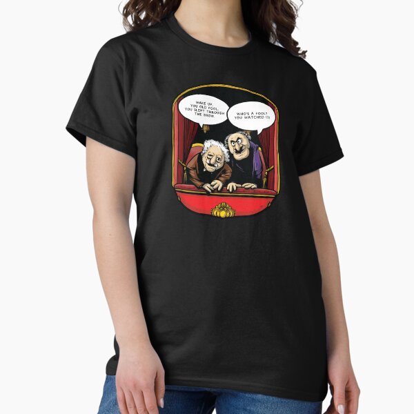 Vista previa del artículo con la obra «Statler y Waldorf (Despertar)», diseñado y vendido por BaddestShirt.