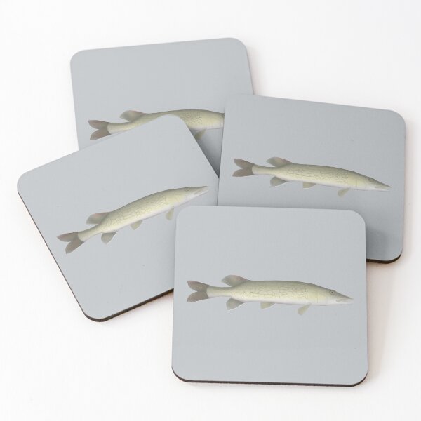 Item preview, Chain Pickerel designed and sold by fishfolkart.