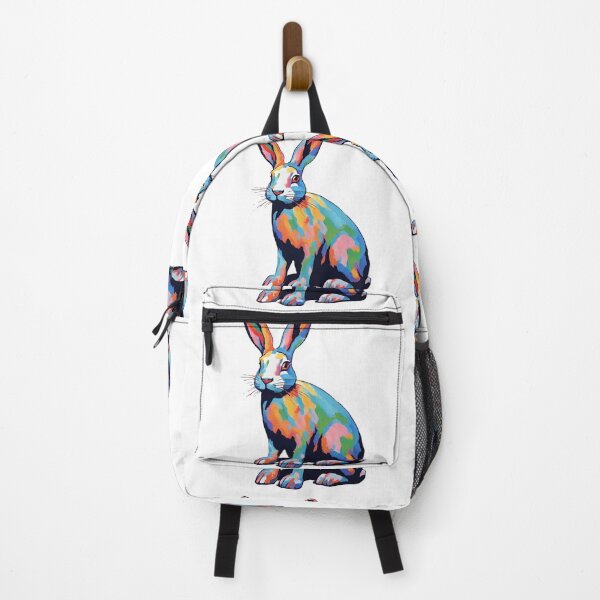Item preview, Colorful Painted Rabbit designed and sold by LittleGoblinPrs.