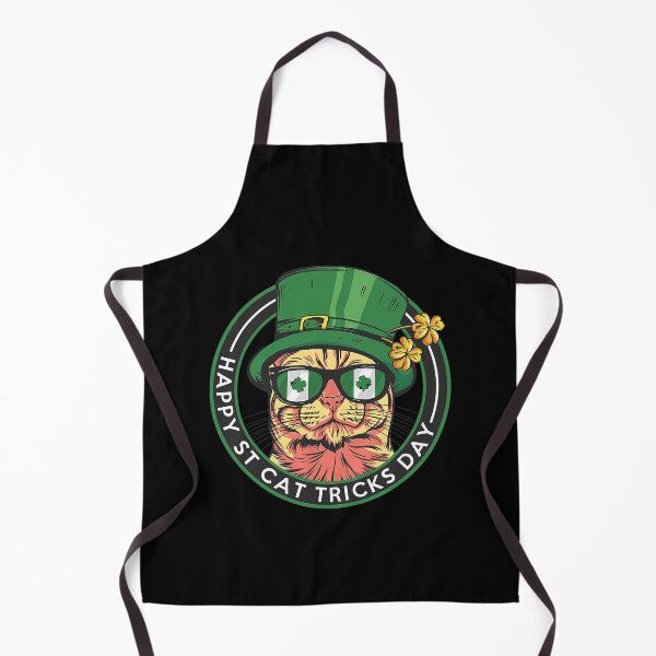 Item preview, Happy St Cat Tricks Day, St Patrick's Day Cat Lover designed and sold by BalladOfZeus.
